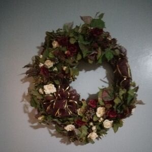 Handmade grapevine wreath
